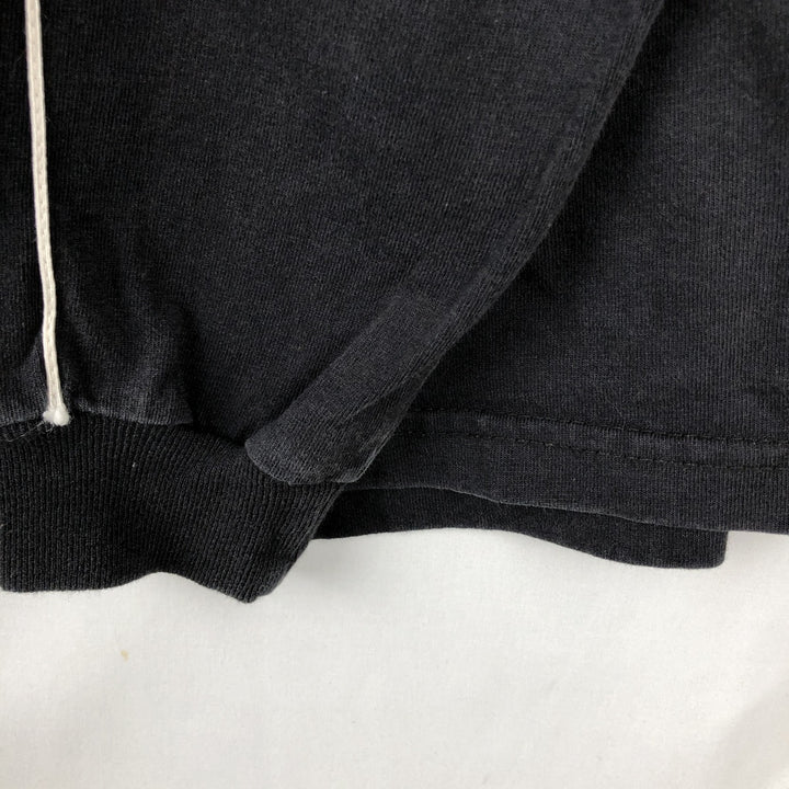 Harley-Davidson Motorcycle Long Sleeve T-Shirt, Made in USA, Men's Size XL cotton black type Vintage Second Hand