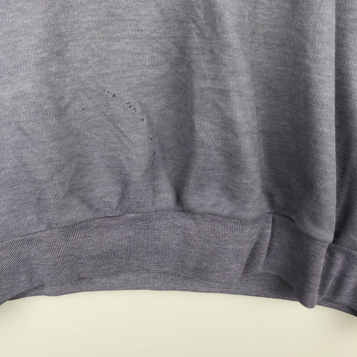 80s-90'S Bonds Gotcha V-neck sweatshirt, men's size L equivalent, vintage. polyester Purple type blue-purple Vintage Second Hand