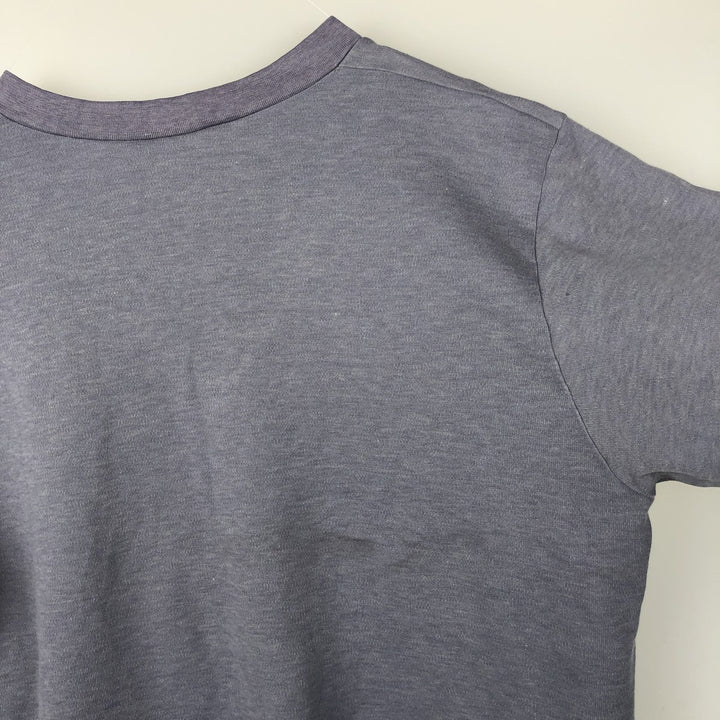 80s-90'S Bonds Gotcha V-neck sweatshirt, men's size L equivalent, vintage. polyester Purple type blue-purple Vintage Second Hand