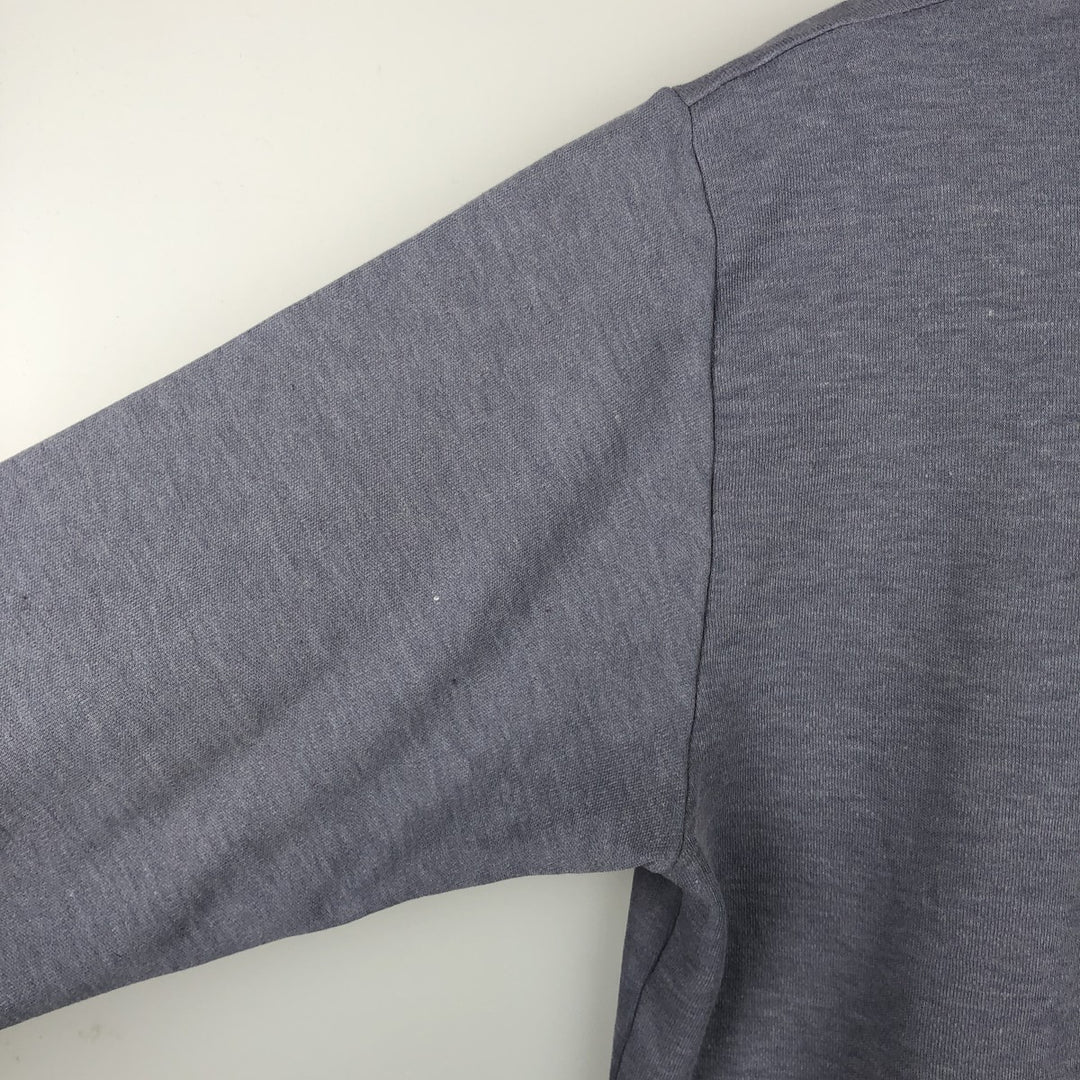 80s-90'S Bonds Gotcha V-neck sweatshirt, men's size L equivalent, vintage. polyester Purple type blue-purple Vintage Second Hand