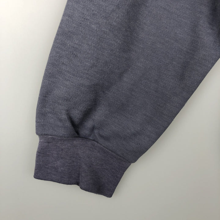 80s-90'S Bonds Gotcha V-neck sweatshirt, men's size L equivalent, vintage. polyester Purple type blue-purple Vintage Second Hand