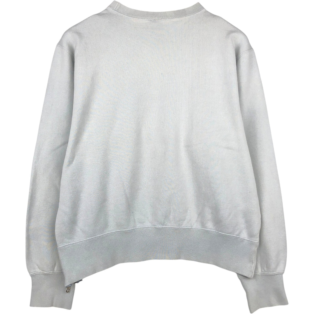 90'S Ocean Pacific logo sweatshirt, men's size L equivalent, vintage. unclear Blue type light blue Vintage Second Hand