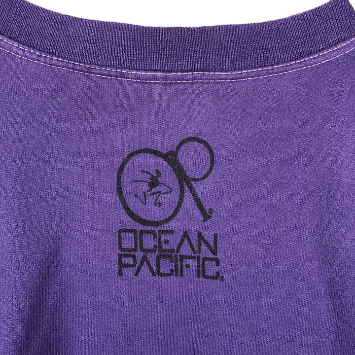 Ocean Pacific printed sweatshirt, men's size XL (approx.) unclear purple type Vintage Second Hand