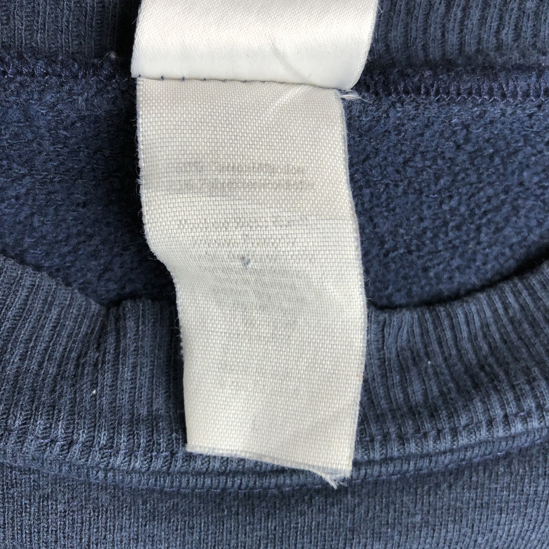 Ocean Pacific printed sweatshirt, made in USA, men's size L equivalent, vintage. unclear navy blue type Vintage Second Hand
