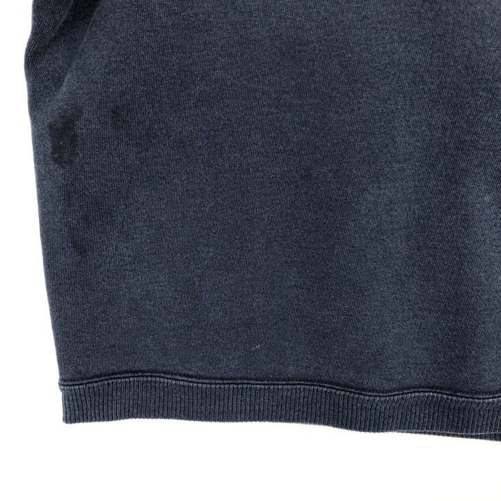 Ocean Pacific printed sweatshirt, made in USA, men's size L equivalent, vintage. unclear navy blue type Vintage Second Hand