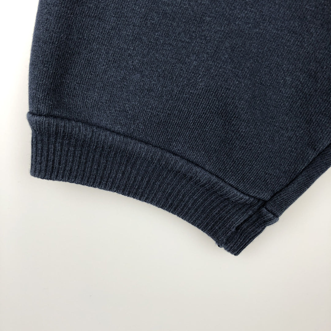 Ocean Pacific printed sweatshirt, made in USA, men's size L equivalent, vintage. unclear navy blue type Vintage Second Hand