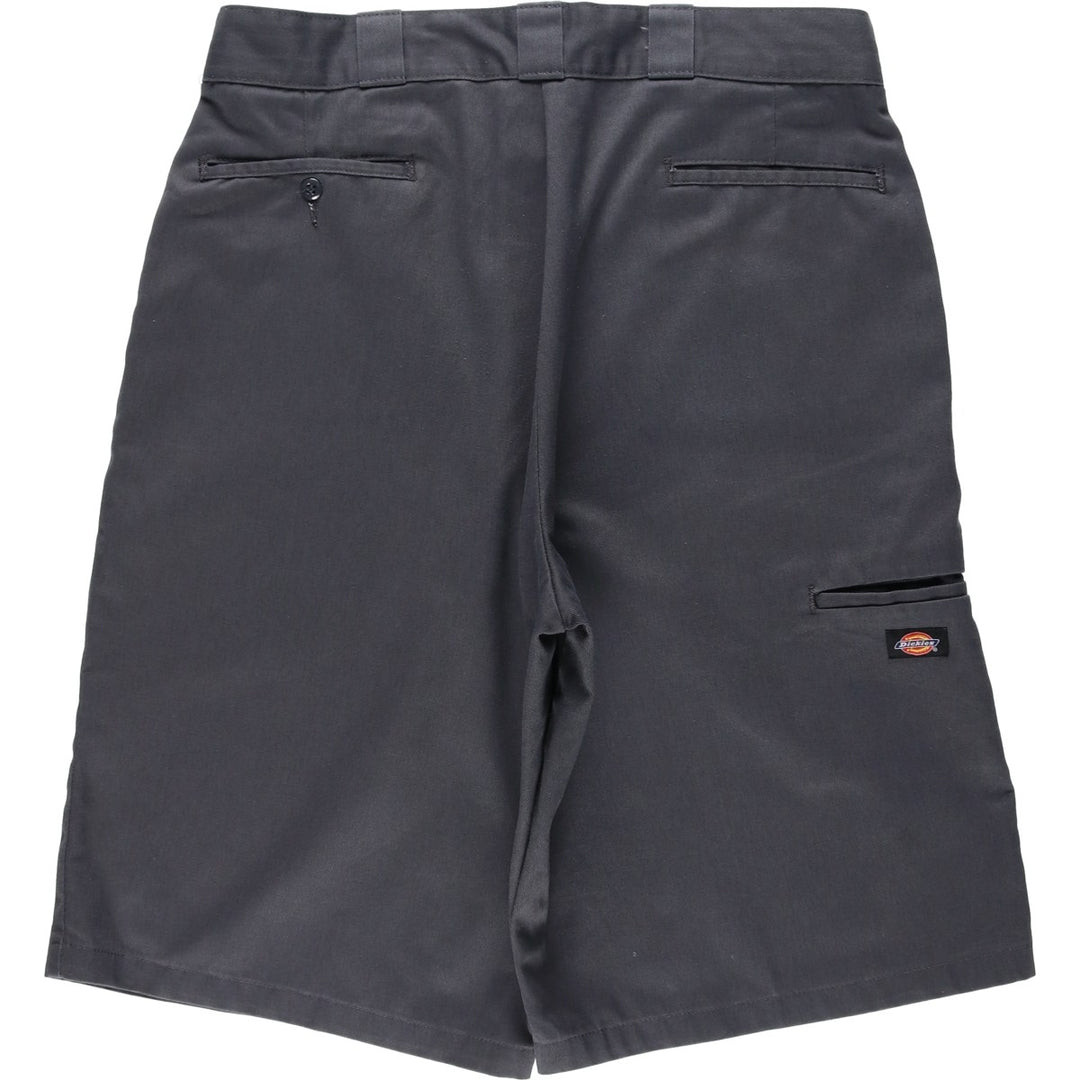 Dickies Loose Fit Work Shorts, Half Pants, Men's, W36 equivalent polyester gray type Vintage Second Hand