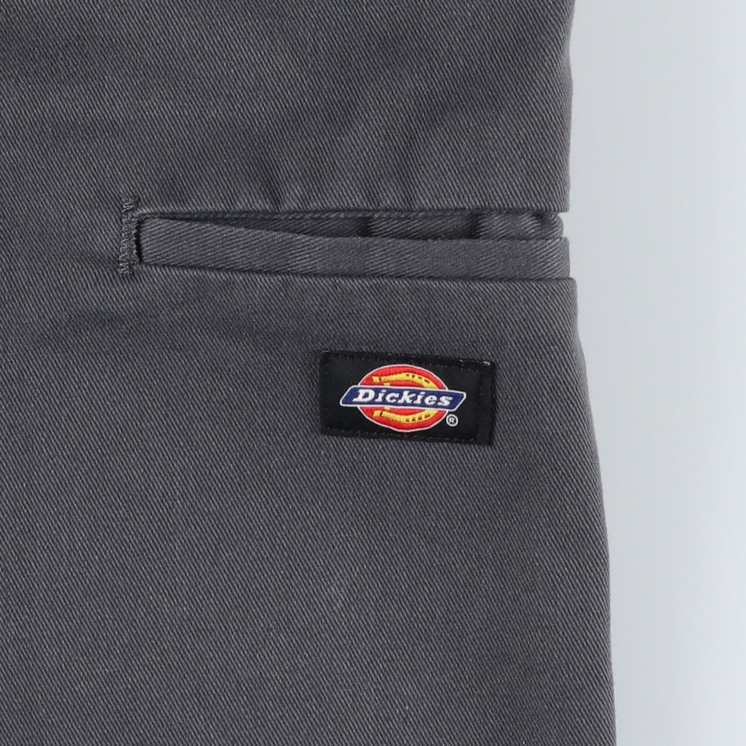 Dickies Loose Fit Work Shorts, Half Pants, Men's, W36 equivalent polyester gray type Vintage Second Hand