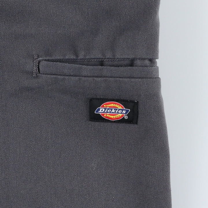 Dickies Loose Fit Work Shorts, Half Pants, Men's, W36 equivalent polyester gray type Vintage Second Hand