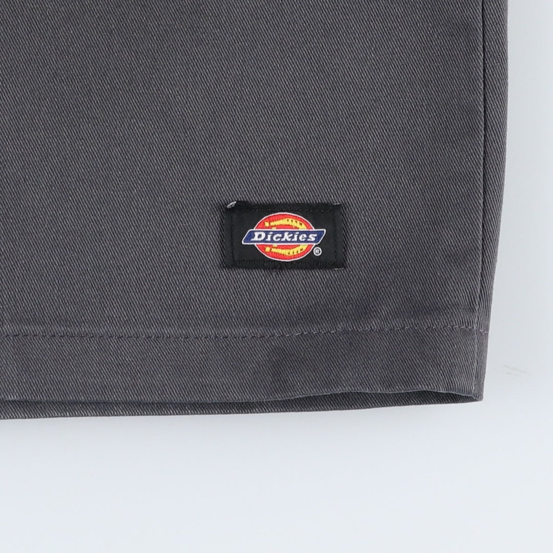 Dickies Loose Fit Work Shorts, Half Pants, Men's, W36 equivalent polyester gray type Vintage Second Hand