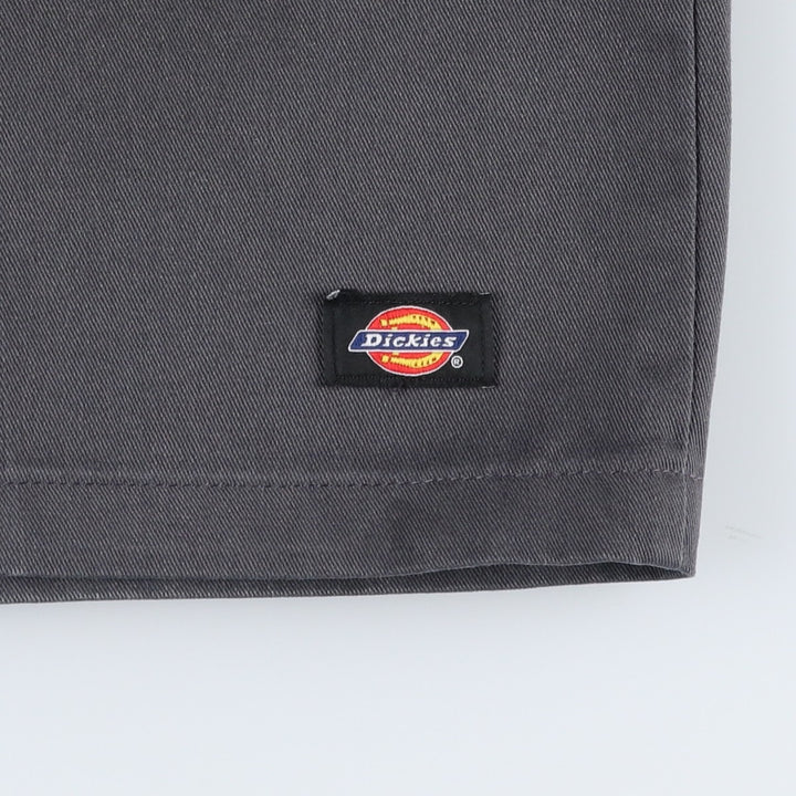Dickies Loose Fit Work Shorts, Half Pants, Men's, W36 equivalent polyester gray type Vintage Second Hand