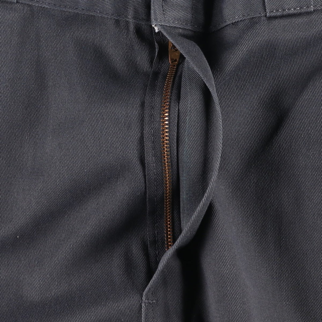 Dickies Loose Fit Work Shorts, Half Pants, Men's, W36 equivalent polyester gray type Vintage Second Hand