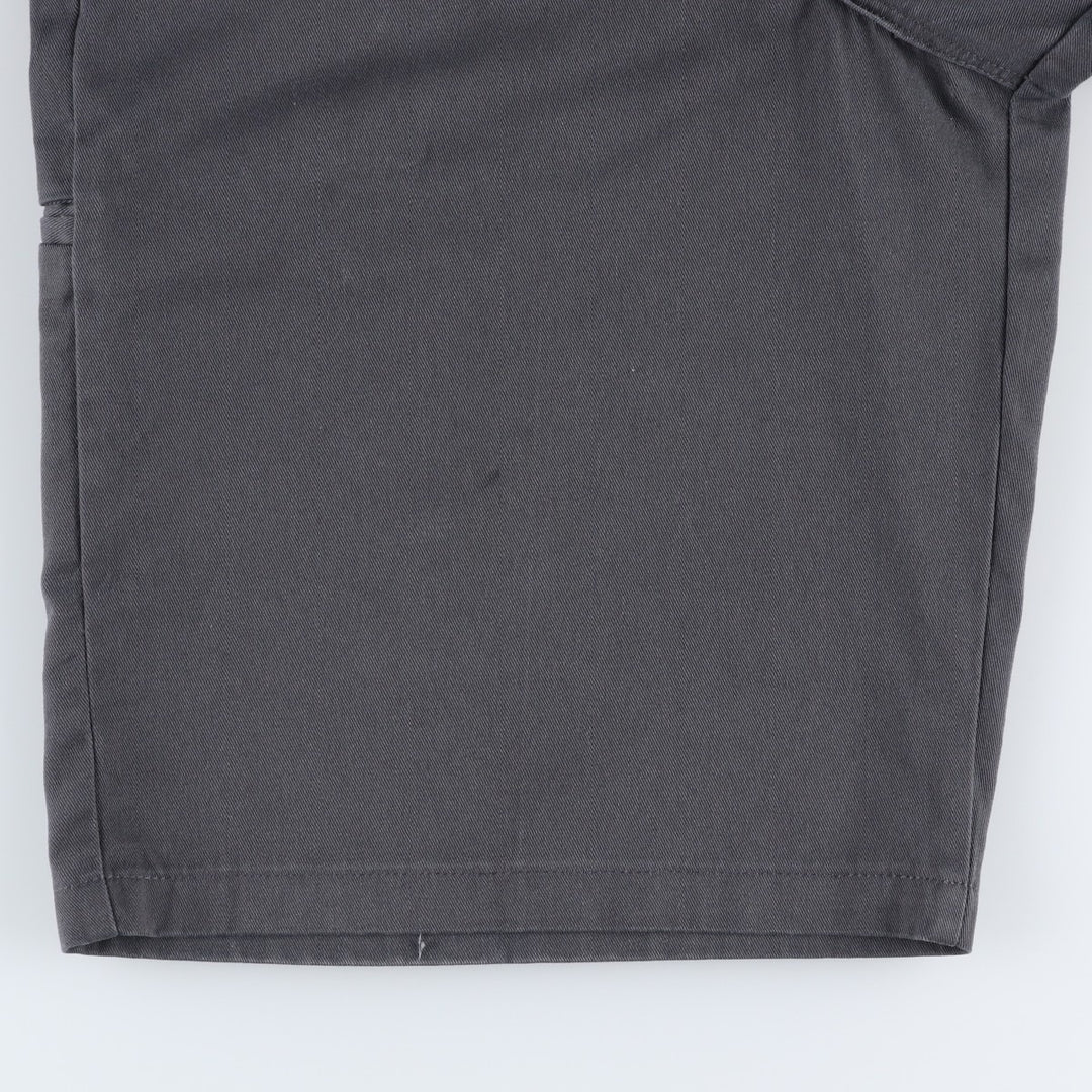 Dickies Loose Fit Work Shorts, Half Pants, Men's, W36 equivalent polyester gray type Vintage Second Hand