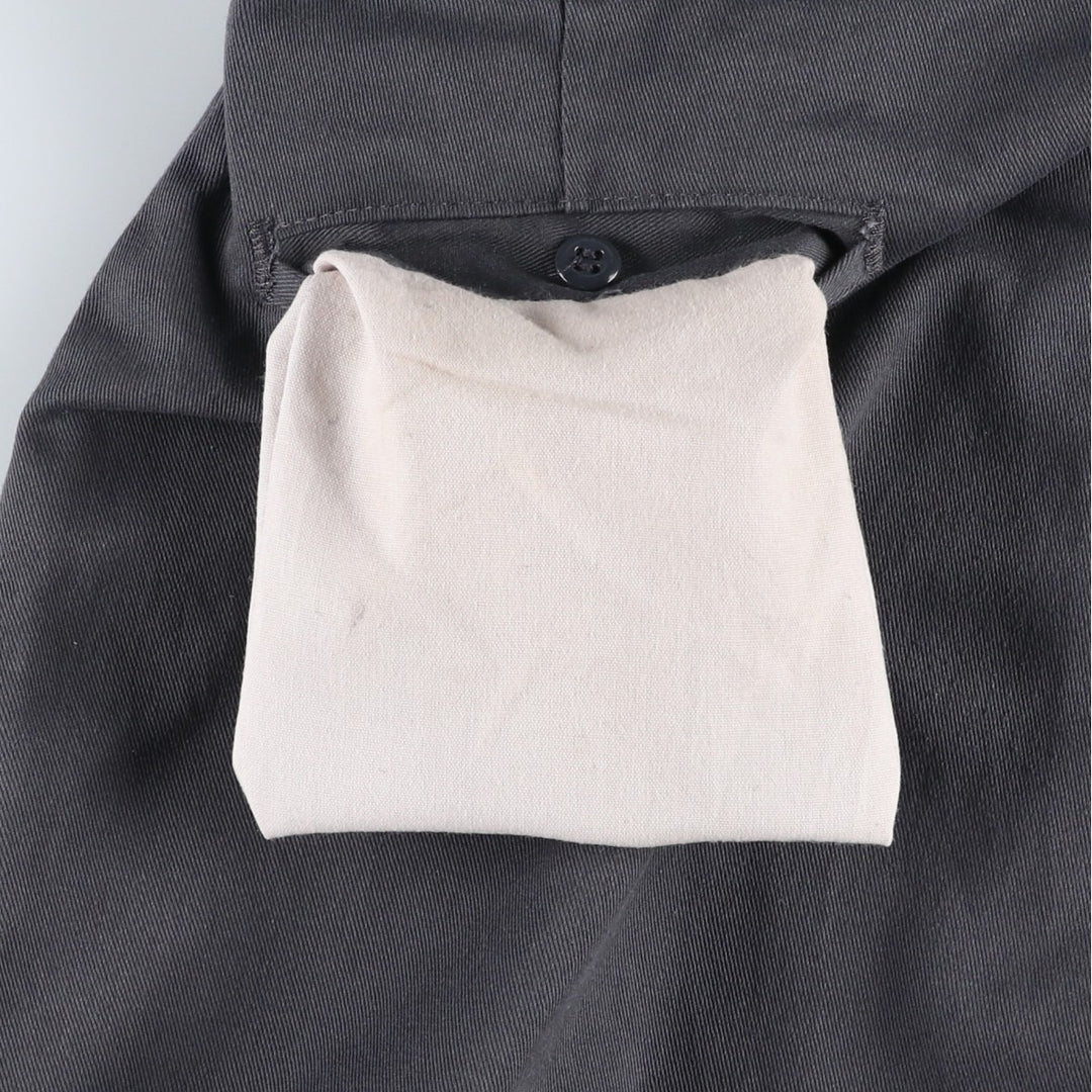 Dickies Loose Fit Work Shorts, Half Pants, Men's, W36 equivalent polyester gray type Vintage Second Hand