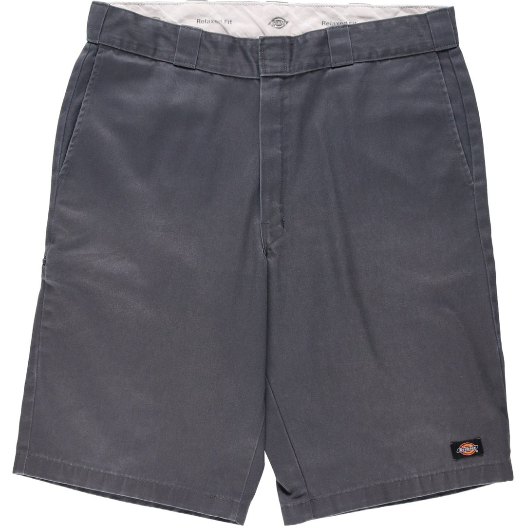 Dickies Relaxed Fit Work Shorts, Half Pants, Men's, W37 equivalent unclear gray type Vintage Second Hand
