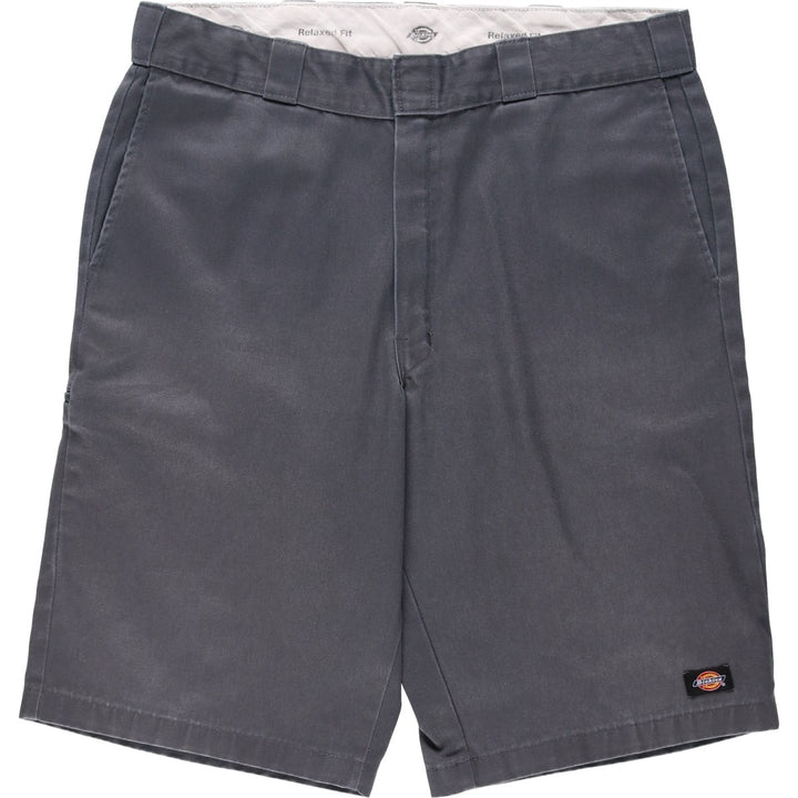 Dickies Relaxed Fit Work Shorts, Half Pants, Men's, W37 equivalent unclear gray type Vintage Second Hand