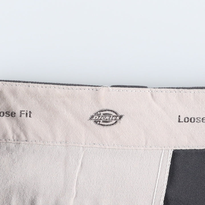 Dickies Loose Fit Work Shorts, Half Pants, Men's, W36 equivalent unclear gray type Vintage Second Hand
