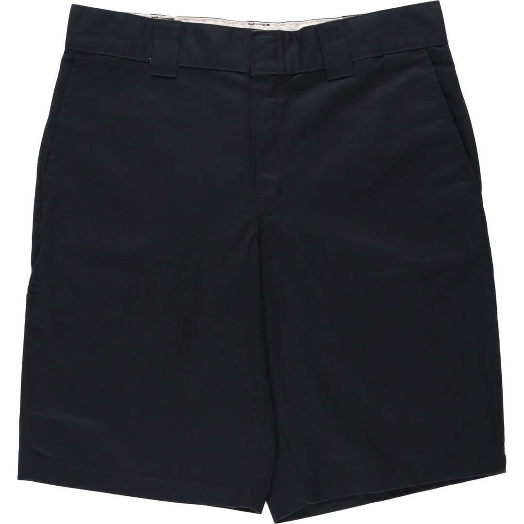 Dickies Relaxed Fit Work Shorts, Half Pants, Men's, W35 equivalent polyester black type Vintage Second Hand