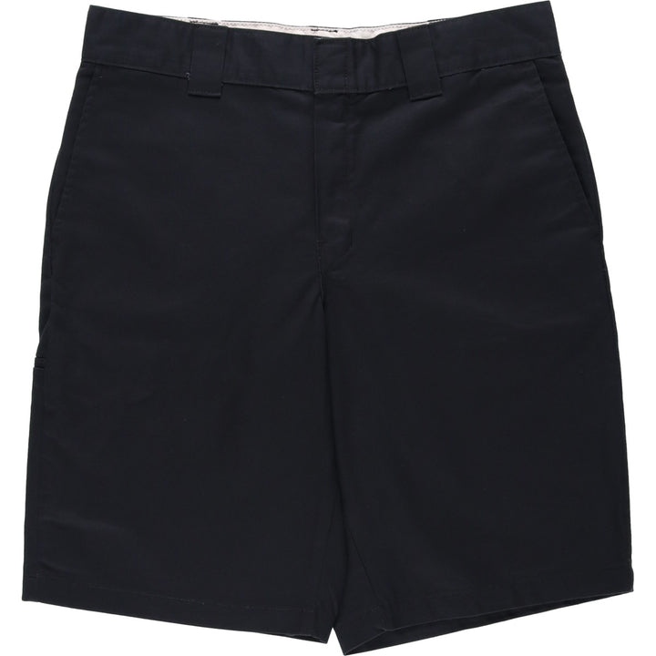 Dickies Relaxed Fit Work Shorts, Half Pants, Men's, W35 equivalent polyester black type Vintage Second Hand
