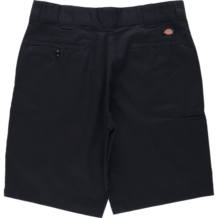 Dickies Relaxed Fit Work Shorts, Half Pants, Men's, W35 equivalent polyester black type Vintage Second Hand