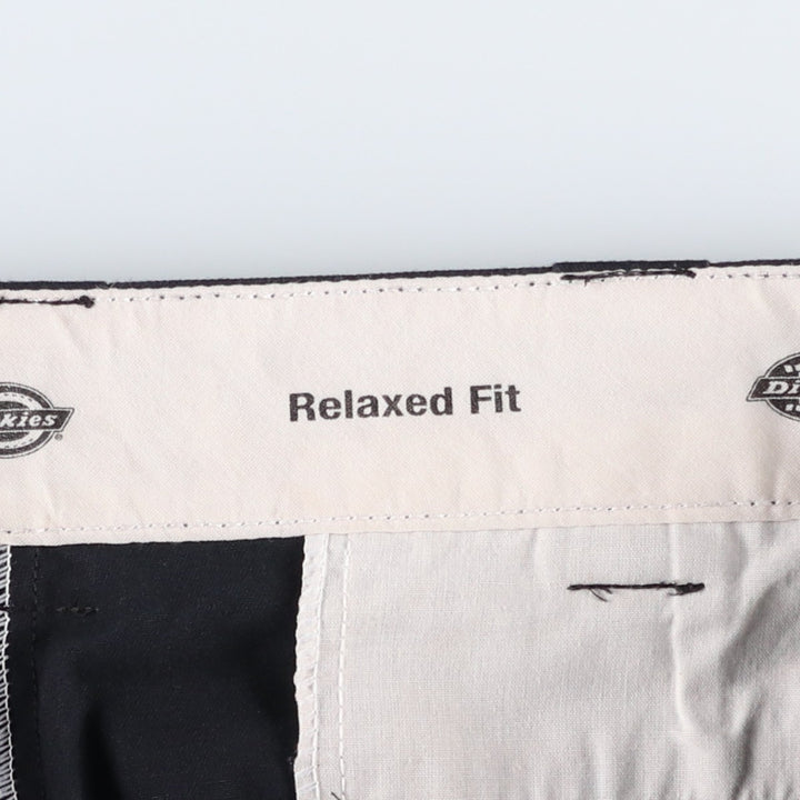 Dickies Relaxed Fit Work Shorts, Half Pants, Men's, W35 equivalent polyester black type Vintage Second Hand
