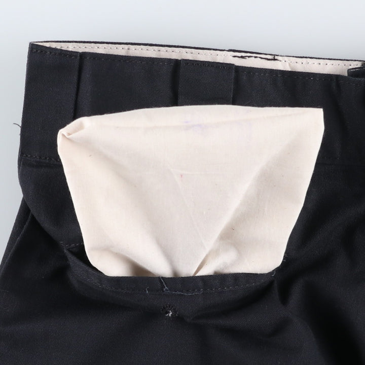 Dickies Relaxed Fit Work Shorts, Half Pants, Men's, W35 equivalent polyester black type Vintage Second Hand