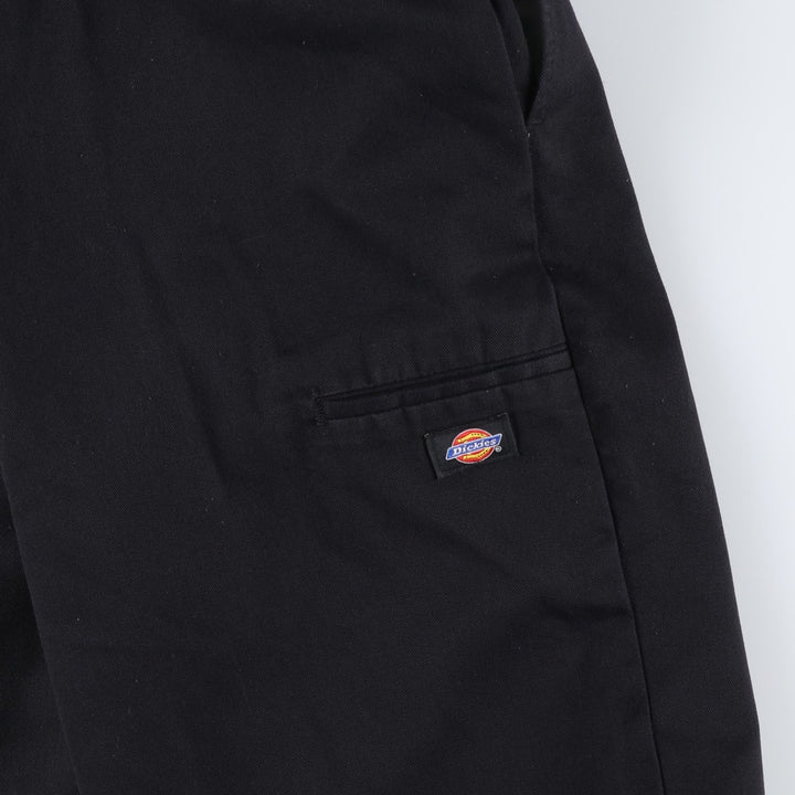 Dickies Loose Fit Work Shorts, Half Pants, Men's, W30 equivalent polyester black type Vintage Second Hand