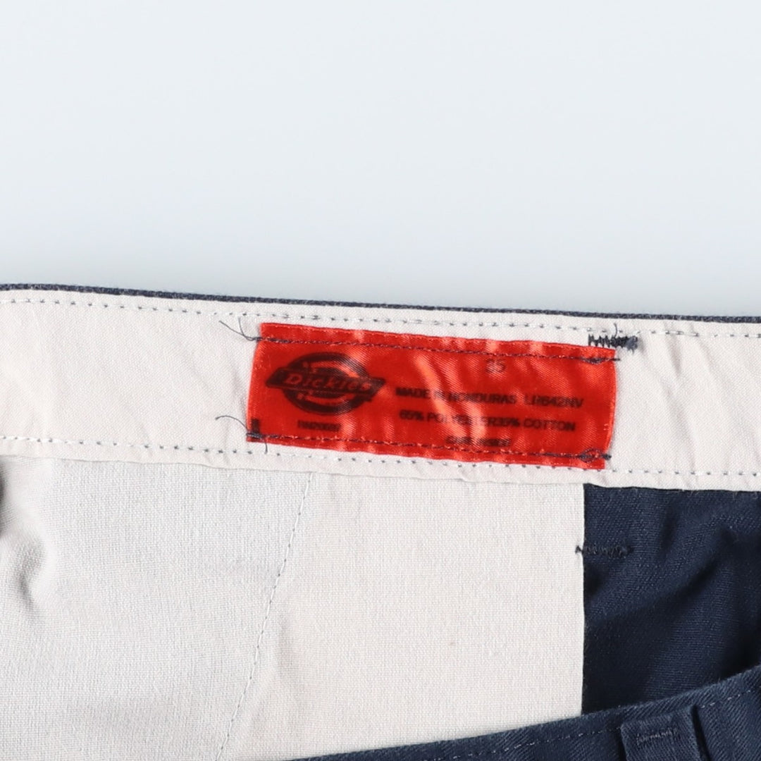 Dickies Work Shorts, Half Pants, Men's, W36 equivalent polyester navy blue type Vintage Second Hand
