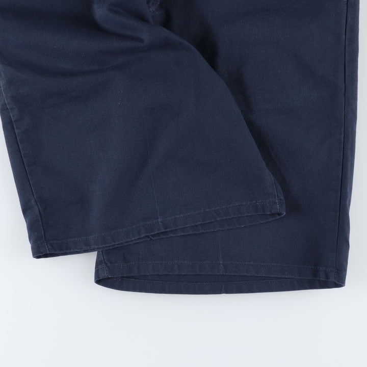 Dickies Work Shorts, Half Pants, Men's, W36 equivalent polyester navy blue type Vintage Second Hand