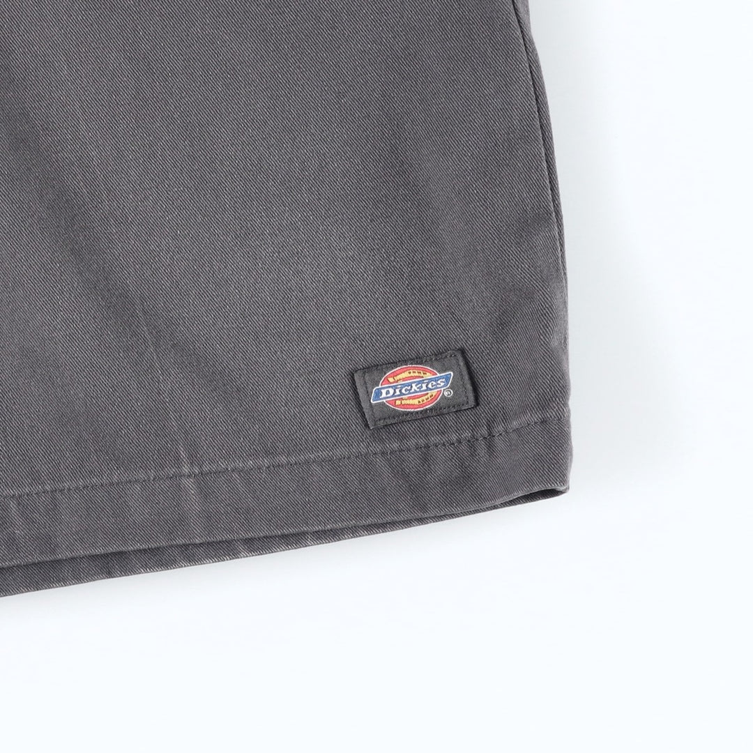 Dickies Work Shorts, Half Pants, Men's, W31 equivalent polyester Charcoal Vintage Second Hand