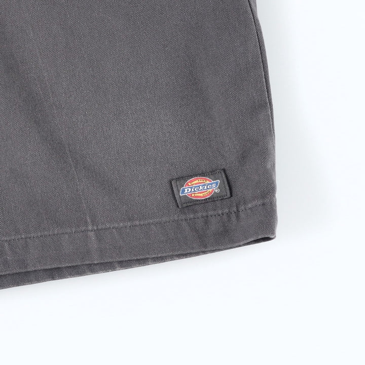 Dickies Work Shorts, Half Pants, Men's, W31 equivalent polyester Charcoal Vintage Second Hand