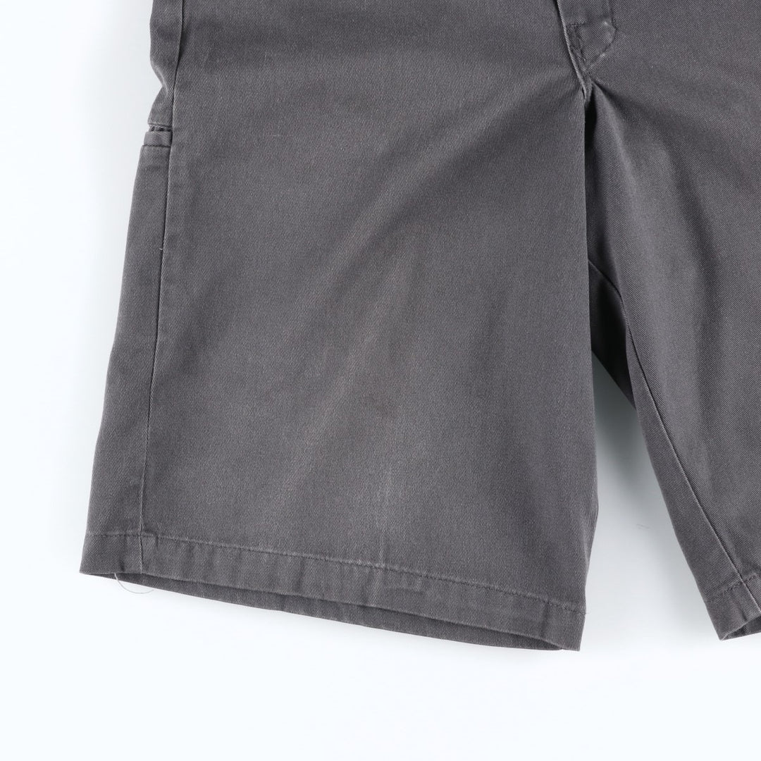 Dickies Work Shorts, Half Pants, Men's, W31 equivalent polyester Charcoal Vintage Second Hand