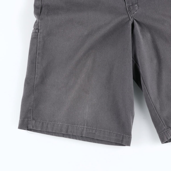 Dickies Work Shorts, Half Pants, Men's, W31 equivalent polyester Charcoal Vintage Second Hand