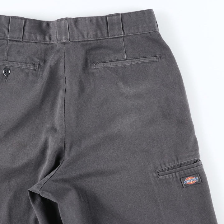 Dickies Work Shorts, Half Pants, Men's, W31 equivalent polyester Charcoal Vintage Second Hand