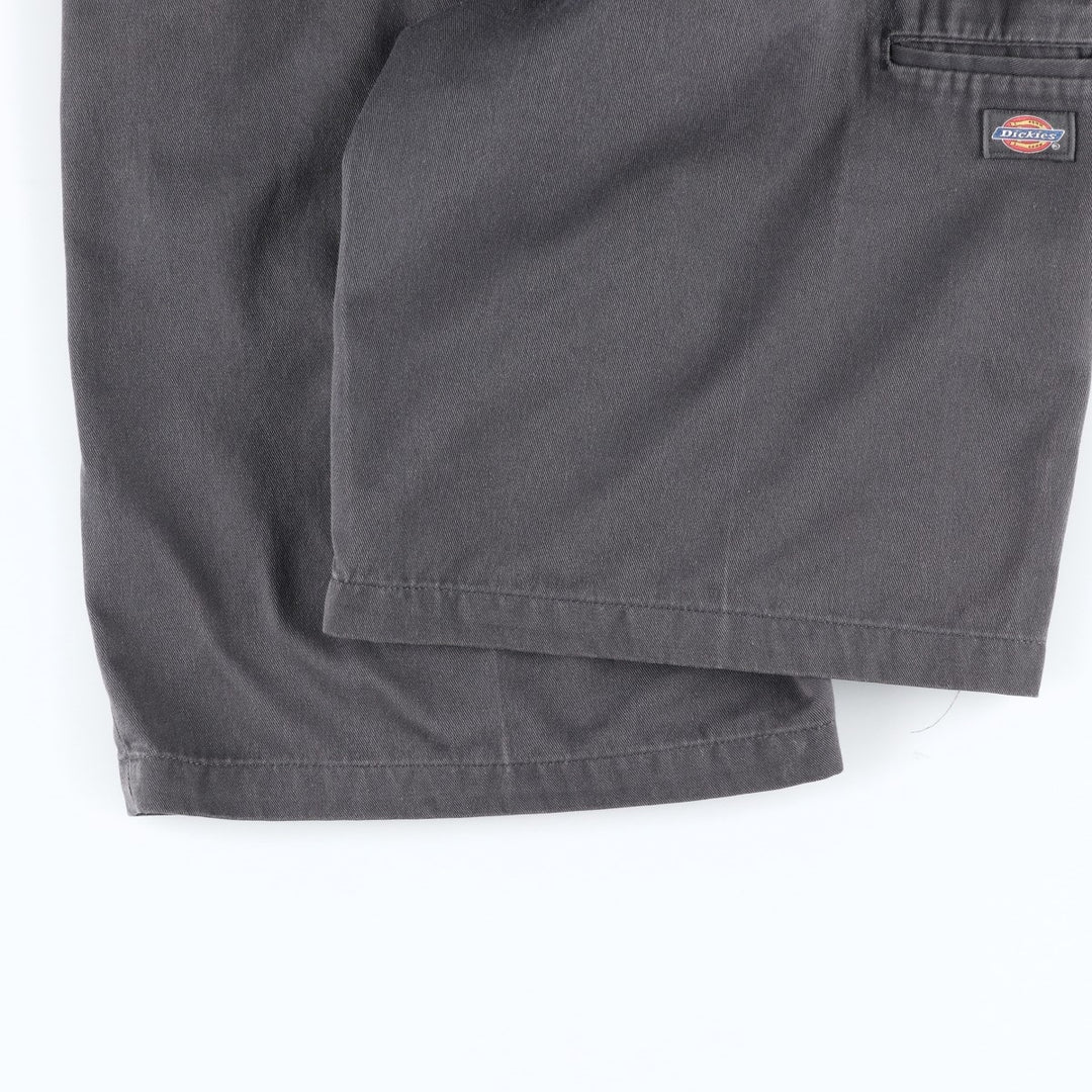 Dickies Work Shorts, Half Pants, Men's, W31 equivalent polyester Charcoal Vintage Second Hand