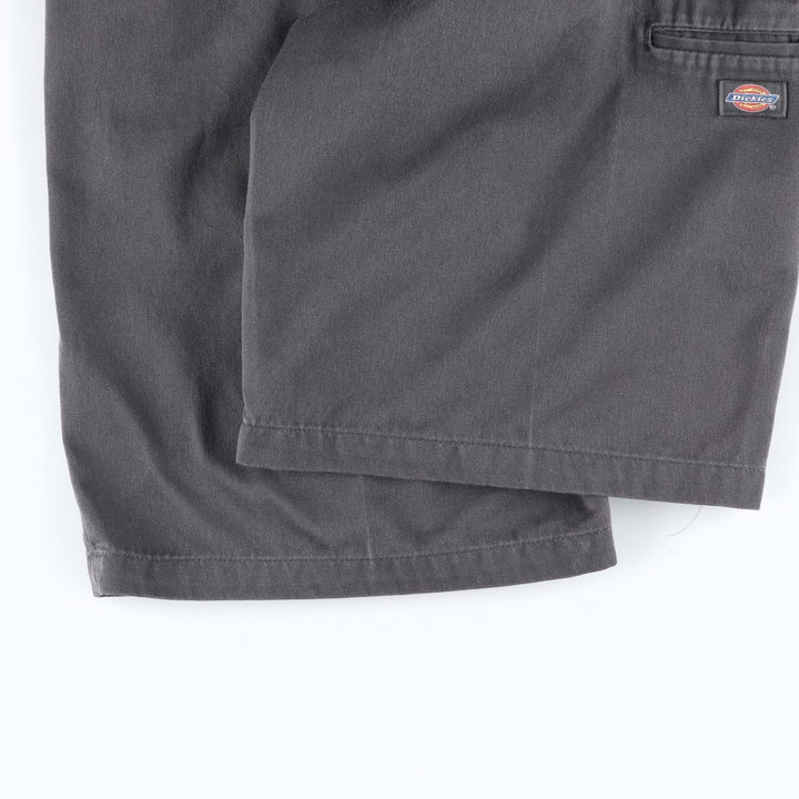 Dickies Work Shorts, Half Pants, Men's, W31 equivalent polyester Charcoal Vintage Second Hand
