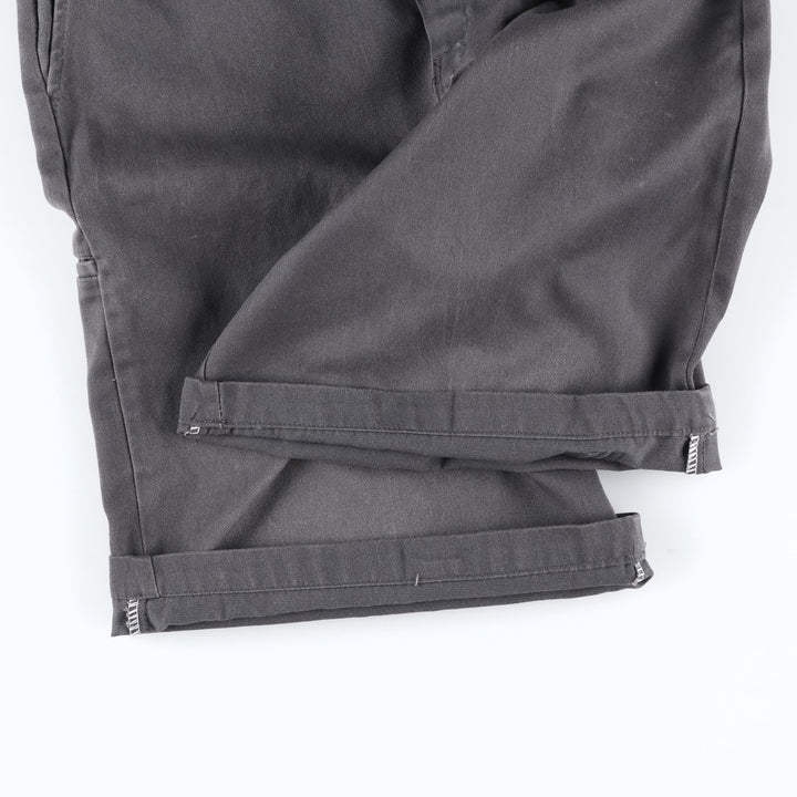Dickies Work Shorts, Half Pants, Men's, W31 equivalent polyester Charcoal Vintage Second Hand