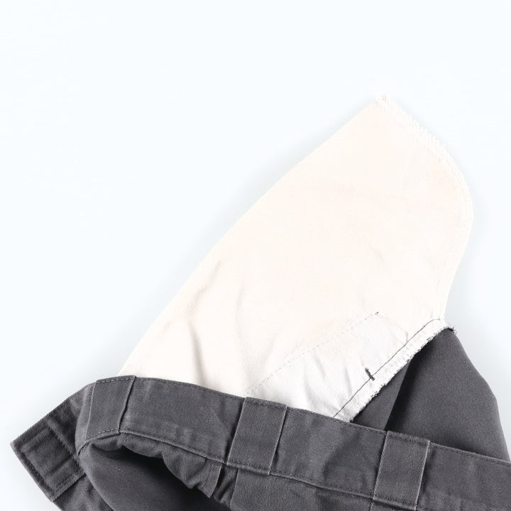 Dickies Work Shorts, Half Pants, Men's, W31 equivalent polyester Charcoal Vintage Second Hand