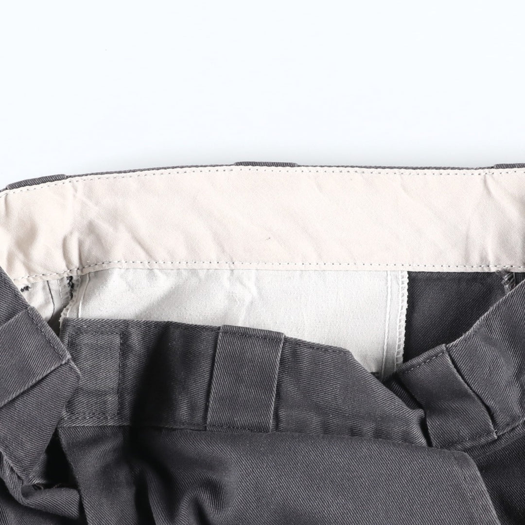 Dickies Work Shorts, Half Pants, Men's, W31 equivalent polyester Charcoal Vintage Second Hand