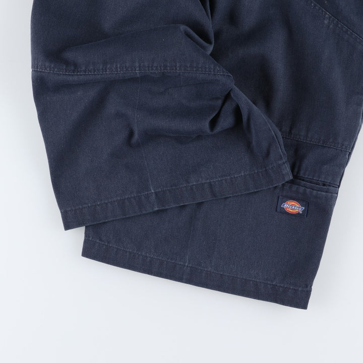 Dickies Work Shorts, Half Pants, Men's, W32 equivalent polyester navy blue type Vintage Second Hand