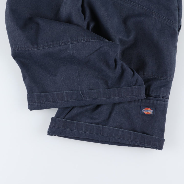 Dickies Work Shorts, Half Pants, Men's, W32 equivalent polyester navy blue type Vintage Second Hand