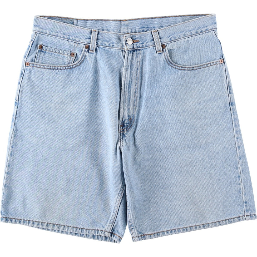 Levi's 550 Relaxed Fit Denim Shorts, Men's Size W37 cotton Blue type light blue Vintage Second Hand