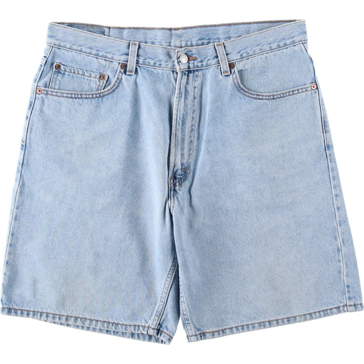 Levi's 550 Relaxed Fit Denim Shorts, Men's Size W37 cotton Blue type light blue Vintage Second Hand