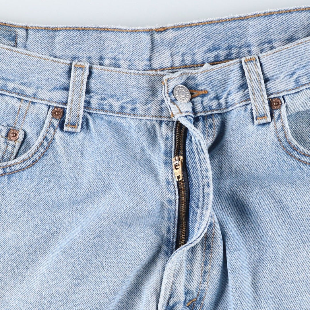 Levi's 550 Relaxed Fit Denim Shorts, Men's Size W37 cotton Blue type light blue Vintage Second Hand