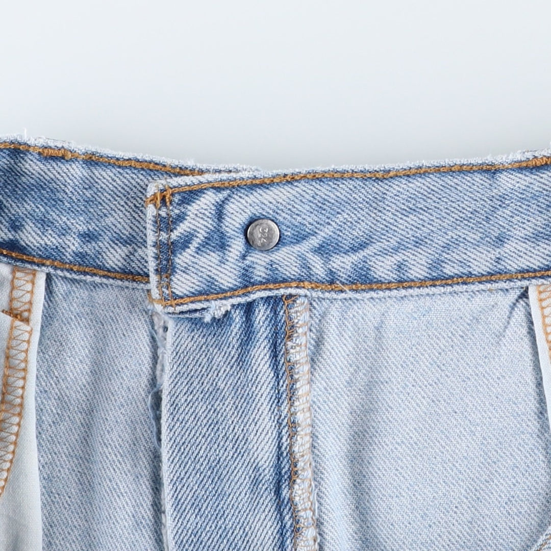 Levi's 550 Relaxed Fit Denim Shorts, Men's Size W37 cotton Blue type light blue Vintage Second Hand