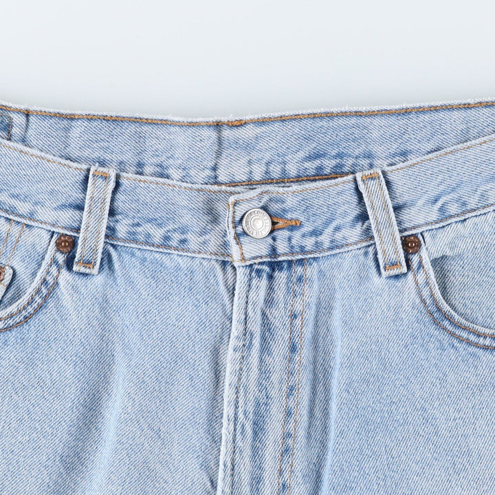 Levi's 550 Relaxed Fit Denim Shorts, Men's Size W37 cotton Blue type light blue Vintage Second Hand