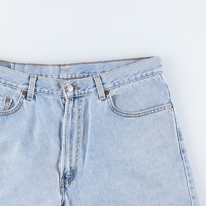 Levi's 550 Relaxed Fit Denim Shorts, Men's Size W37 cotton Blue type light blue Vintage Second Hand