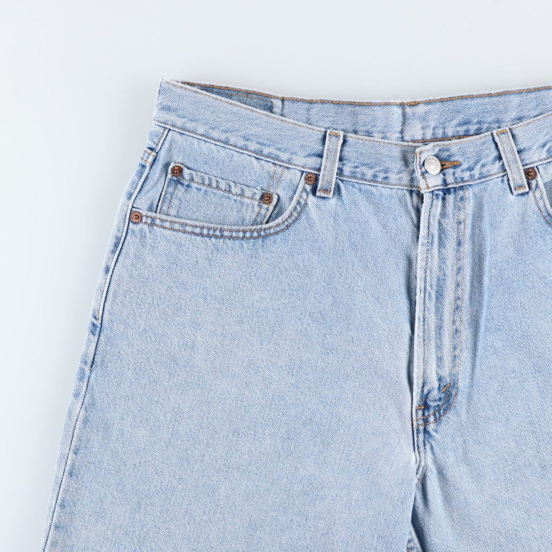 Levi's 550 Relaxed Fit Denim Shorts, Men's Size W37 cotton Blue type light blue Vintage Second Hand