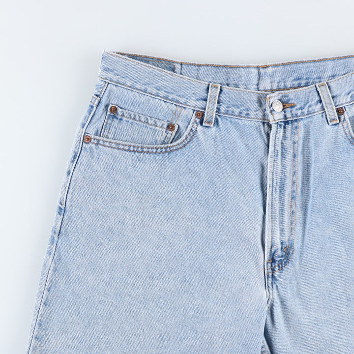 Levi's 550 Relaxed Fit Denim Shorts, Men's Size W37 cotton Blue type light blue Vintage Second Hand