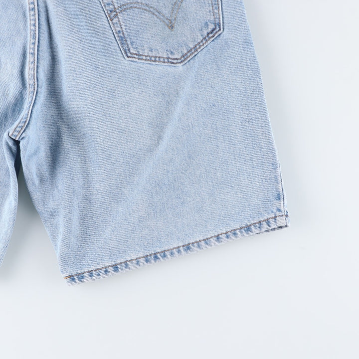 Levi's 550 Relaxed Fit Denim Shorts, Men's Size W37 cotton Blue type light blue Vintage Second Hand
